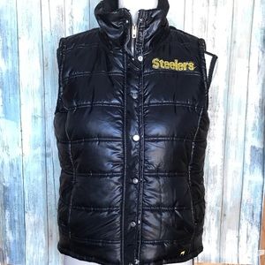 Pink, Steelers Vest Coat